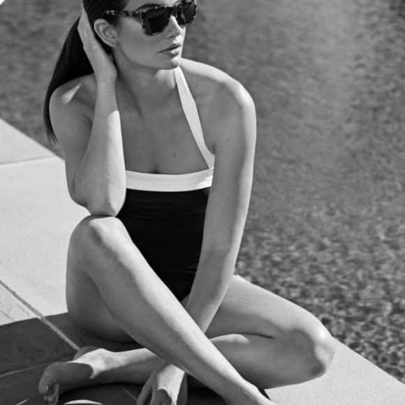 Ralph Lauren Bel Air Bandeau Halter  One piece - Picture 3 of 17